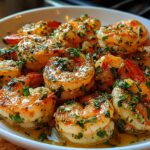 Camarones Con Mantequilla Ajo