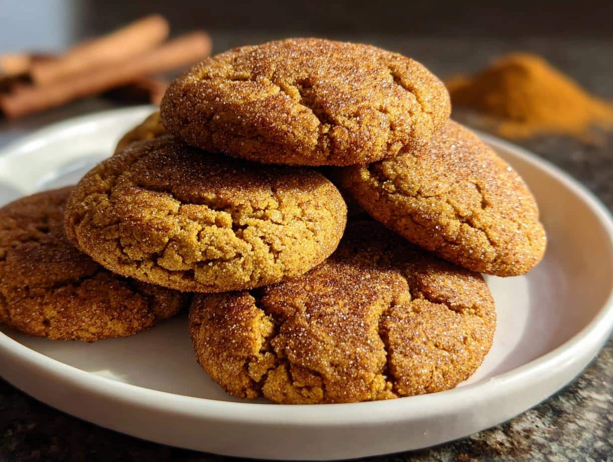 Galletas Especiadas Calabaza: ¡Irresistibles y Masticables! 101 Galletas Especiadas Calabaza: ¡Irresistibles y Masticables! - Chewy Pumpkin Spice Cookies - additional detail