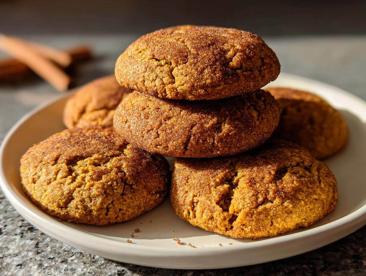 Galletas Especiadas Calabaza: ¡Irresistibles y Masticables! 102 Galletas Especiadas Calabaza: ¡Irresistibles y Masticables! - Chewy Pumpkin Spice Cookies - additional detail