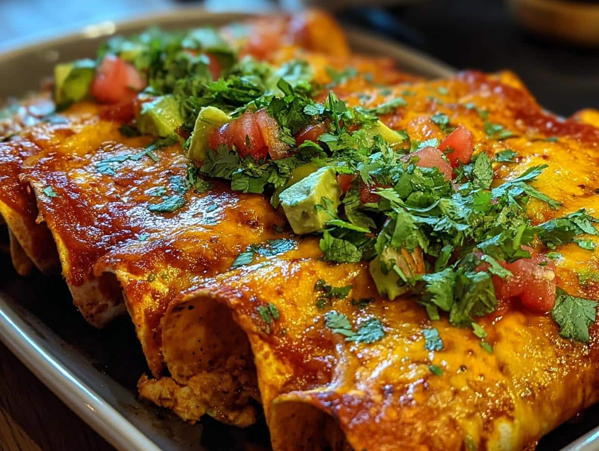 Enchiladas Pollo Sin Lácteos: ¡Delicia Casera! - Enchiladas Pollo Sin Lacteos - additional detail