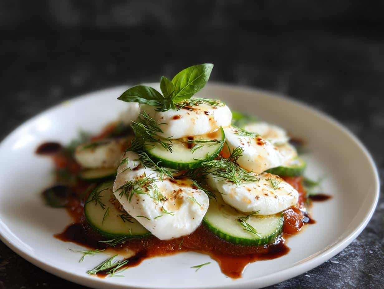 Ensalada Caprese Pepino: 2 Maneras Increíbles 5 Ensalada Caprese Pepino: 2 Maneras Increíbles - Ensalada Caprese Pepino - additional detail