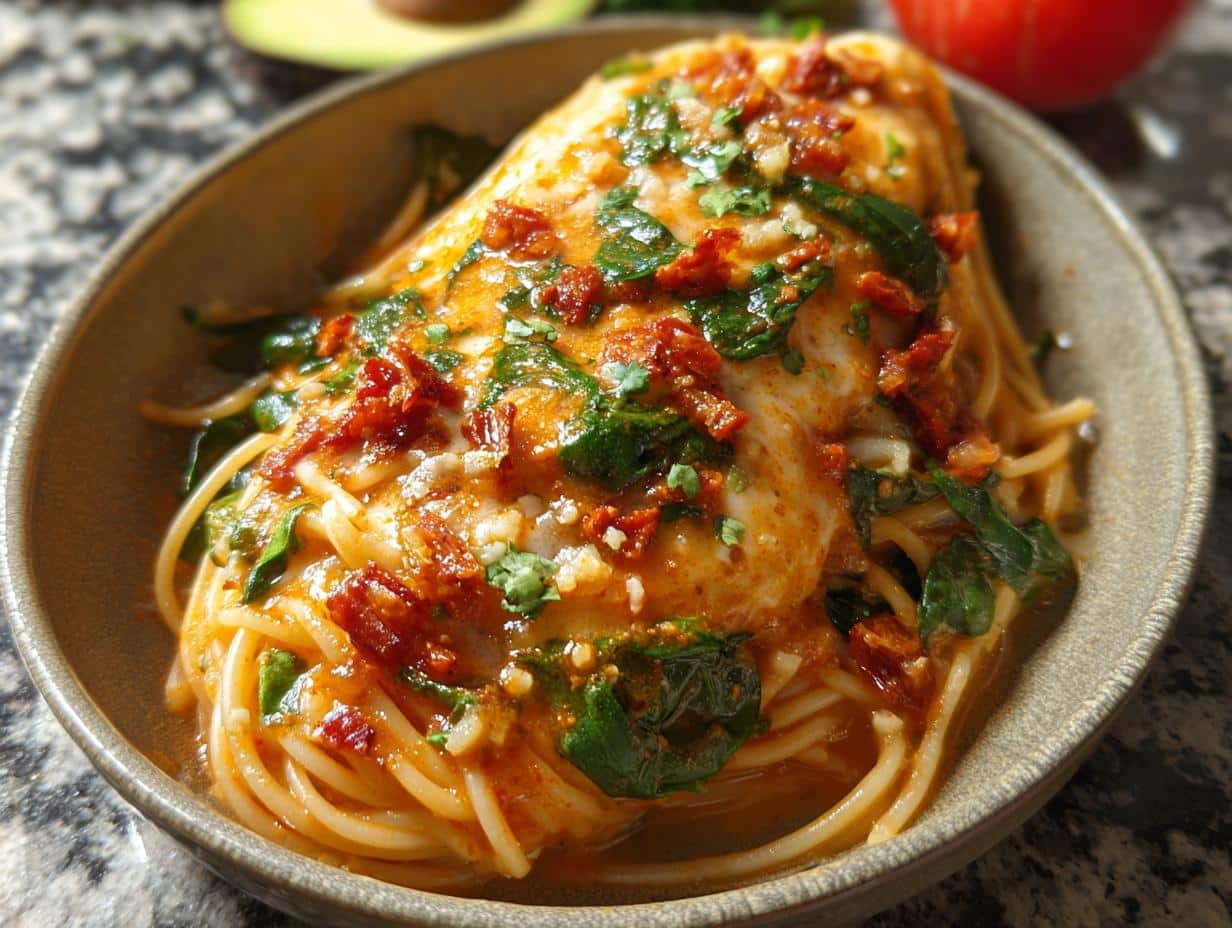 Espaguetis Con Espinaca Salsa: ¡35 Minutos! 65 Espaguetis Con Espinaca Salsa: ¡35 Minutos! - Espaguetis Con Espinaca Salsa - additional detail