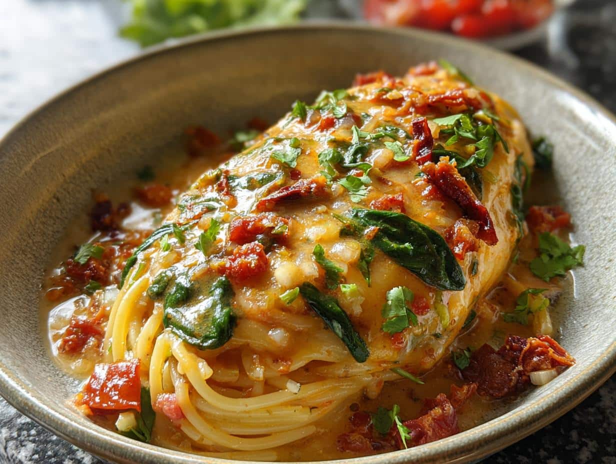 Espaguetis Con Espinaca Salsa: ¡35 Minutos! 66 Espaguetis Con Espinaca Salsa: ¡35 Minutos! - Espaguetis Con Espinaca Salsa - additional detail