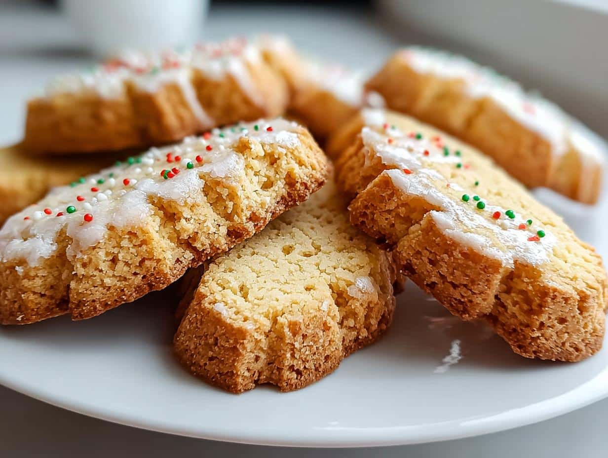 Biscotti Navideños Italianos: ¡Delicia Crujiente! 101 Biscotti Navideños Italianos: ¡Delicia Crujiente! - Italian Christmas Cookies Biscotti - main visual representation
