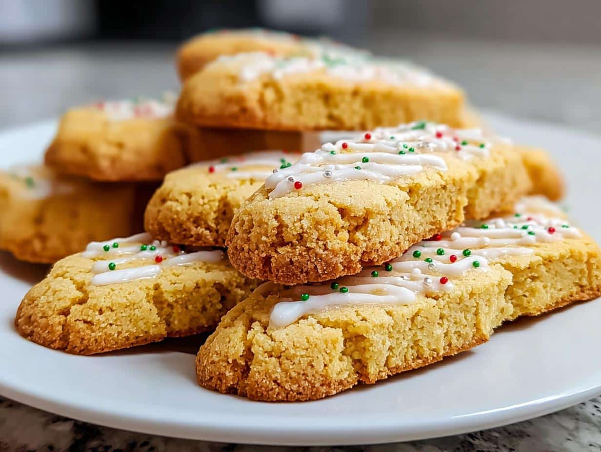 Biscotti Navideños Italianos: ¡Delicia Crujiente! 102 Biscotti Navideños Italianos: ¡Delicia Crujiente! - Italian Christmas Cookies Biscotti - additional detail