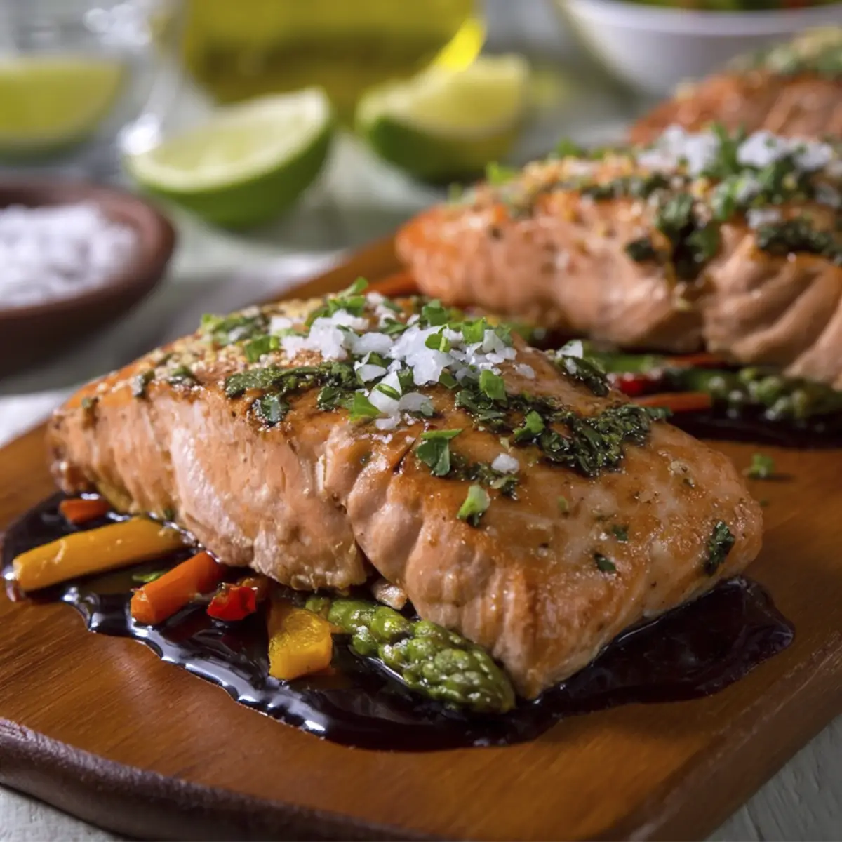 Salmón Balsámico: Delicioso y Fácil de Preparar