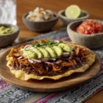 Tlayuda con Chicharrón: Delicia Mexicana Irresistible