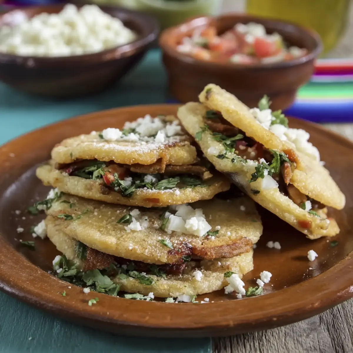 Gorditas de Chicharrón Caseras: Delicioso Platillo Mexicano