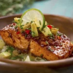 Salmón al Chipotle: Delicia con Toque de Limón