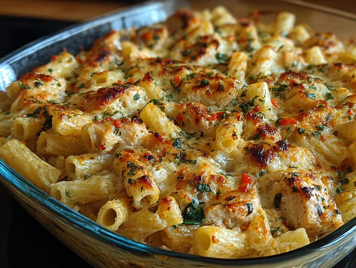 Pasta Horno Con Pollo: Fácil y Cremosa - Pasta Horno Con Pollo - additional detail