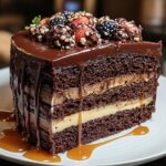 Pastel Capas Chocolate Caramelo