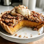 Praline Pumpkin Pie Heavenly