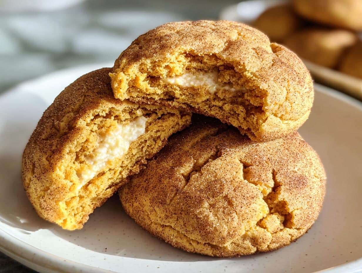 Magia Otoñal: Pumpkin Cheesecake Snickerdoodles 141 Magia Otoñal: Pumpkin Cheesecake Snickerdoodles - Pumpkin Cheesecake Snickerdoodles Fall - additional detail