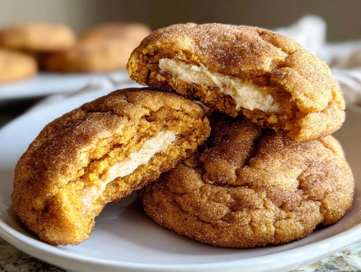 Magia Otoñal: Pumpkin Cheesecake Snickerdoodles 142 Magia Otoñal: Pumpkin Cheesecake Snickerdoodles - Pumpkin Cheesecake Snickerdoodles Fall - additional detail