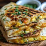 Quesadilla Desayuno Con Huevos