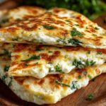 Quesadillas Espinaca Queso Feta