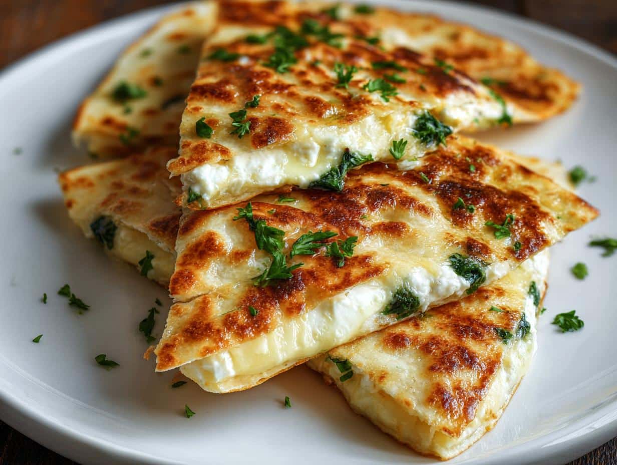 Quesadillas Espinaca Queso Feta: Delicia 15 Minutos - Quesadillas Espinaca Queso Feta - additional detail
