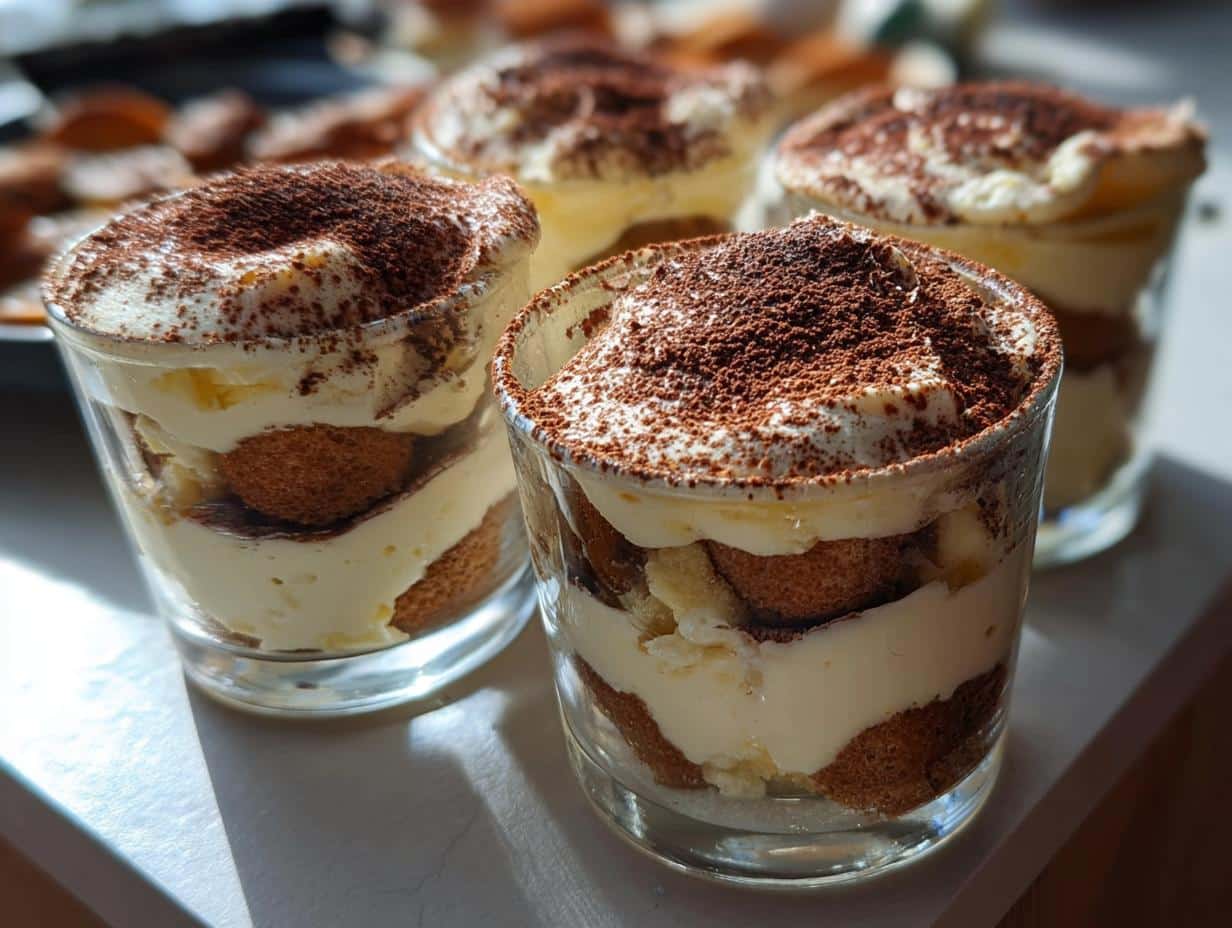 Tiramisú Cups: Sabor Italia en 20 Minutos 73 Tiramisú Cups: Sabor Italia en 20 Minutos - Tiramisu Cups - additional detail