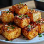 Tofu Crujiente Freidora Aire