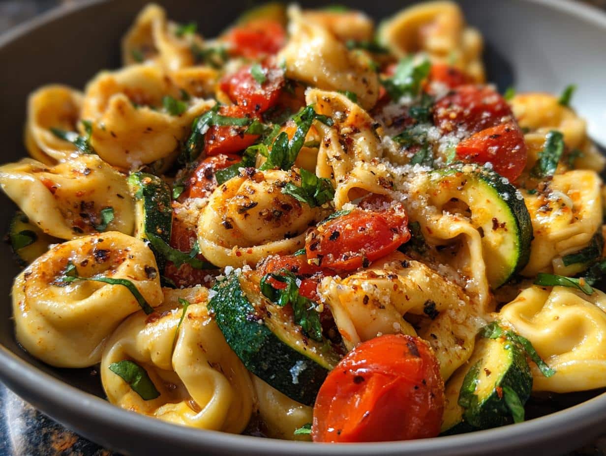 Tortellini Con Verduras Verano