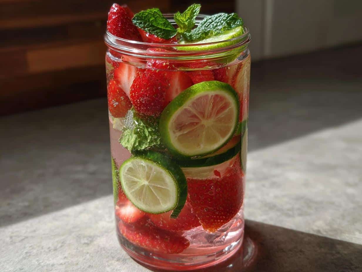 Agua Fresa Limon Pepino: Increíble en 10 Min 76 Agua Fresa Limon Pepino: Increíble en 10 Min - Agua Fresa Limon Pepino - additional detail