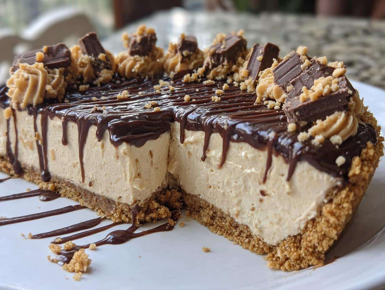 Bake Peanut Butter Pie: 1 Dulce Secreto - Bake Peanut Butter Pie - additional detail