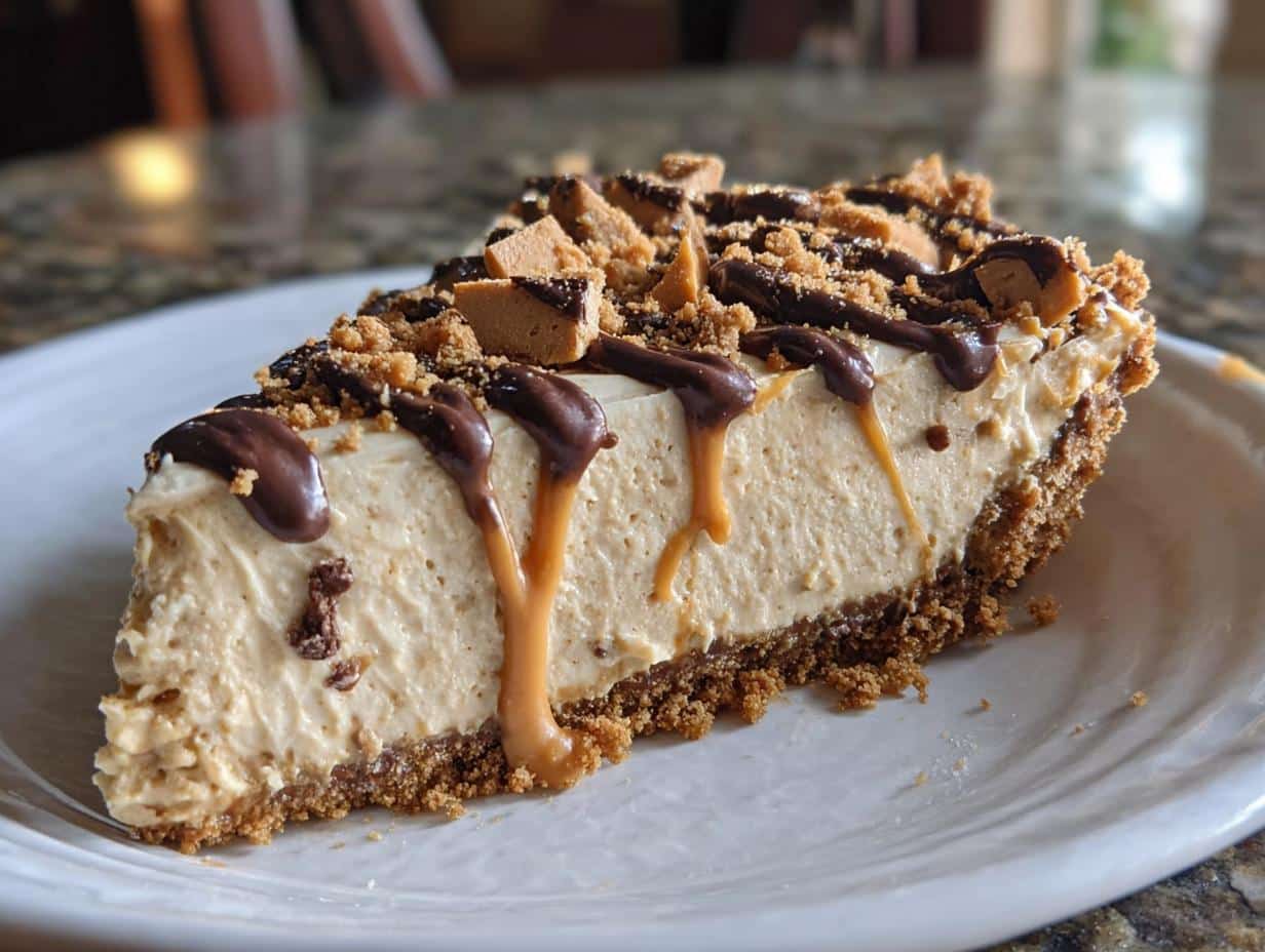 Bake Peanut Butter Pie: 1 Dulce Secreto - Bake Peanut Butter Pie - additional detail