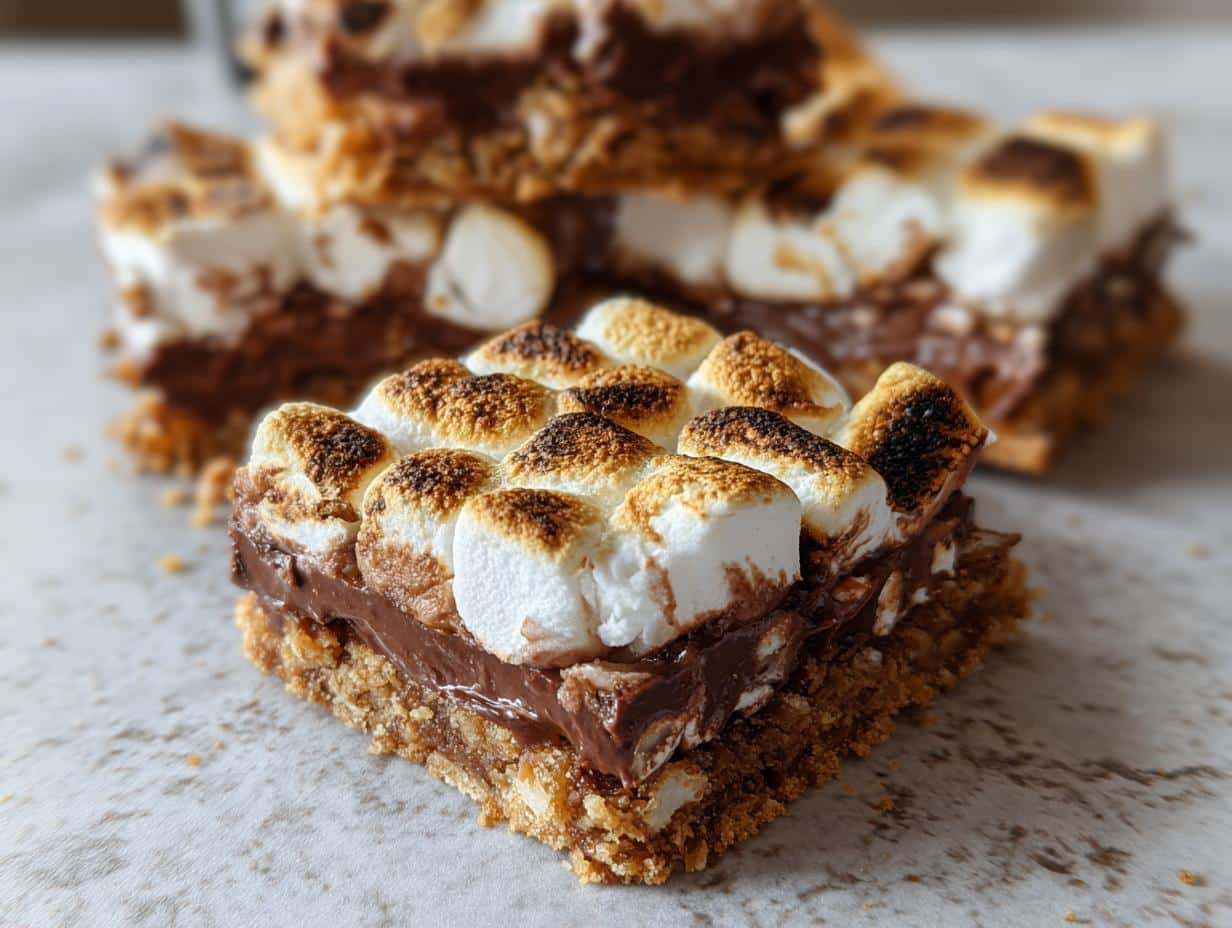 Barritas Smores: ¡Delicia Cremosa en 4 Pasos! 49 Barritas Smores: ¡Delicia Cremosa en 4 Pasos! - Barritas Smores - additional detail