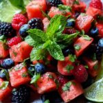 Berry Watermelon Fruit Salad