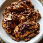 Black Pepper Chicken Mushrooms