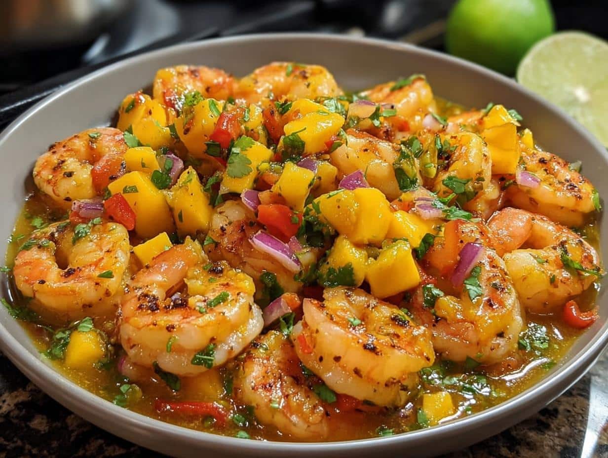 Camarones Salsa Mango: Sabor Increíble en 6 Pasos 65 Camarones Salsa Mango: Sabor Increíble en 6 Pasos - Camarones Salsa Mango - additional detail