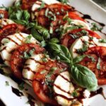 Caprese Salad Balsamic Reduction