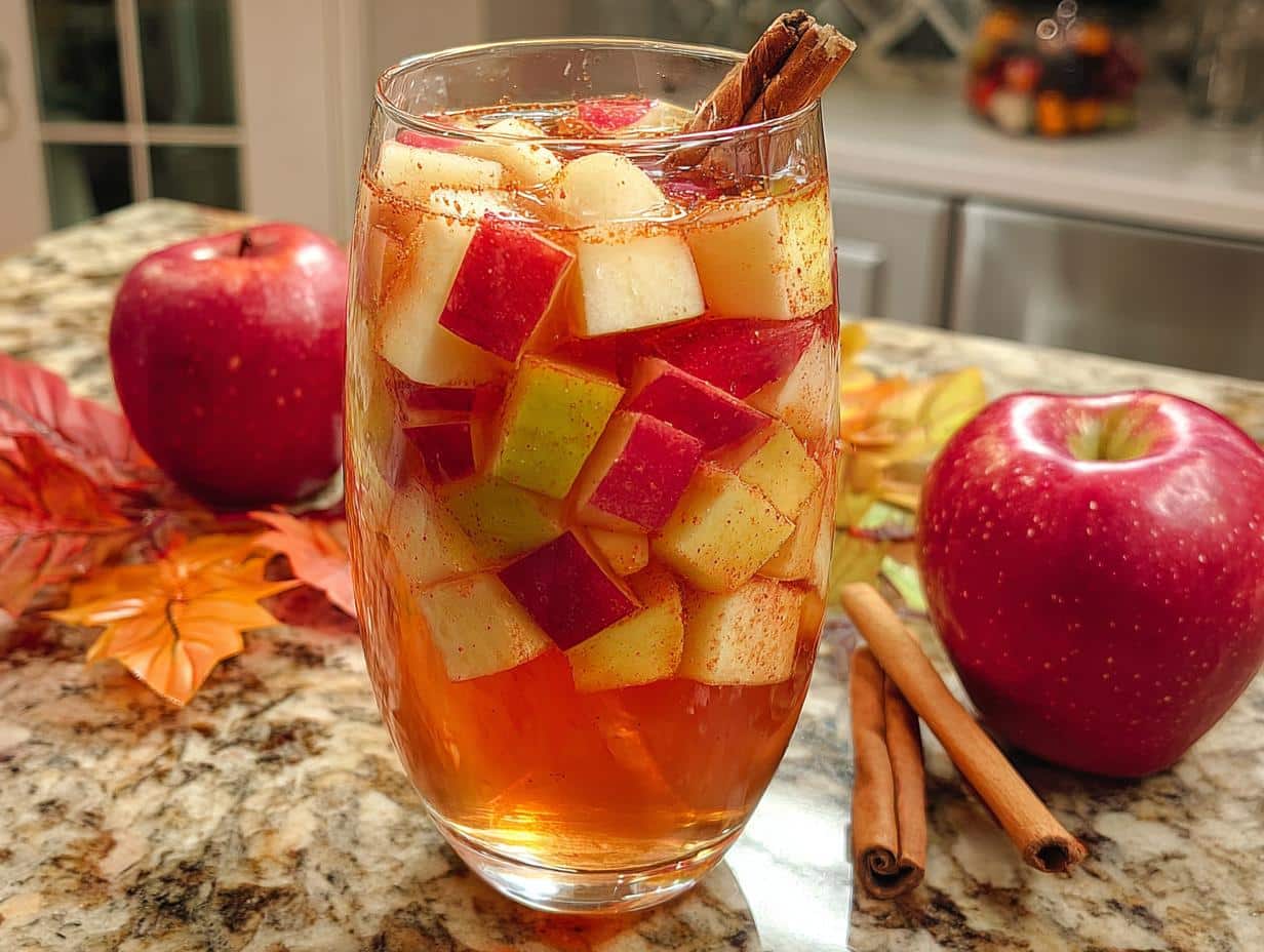 Espeluznante Sangría Caramelo Manzana Otoño 61 Espeluznante Sangría Caramelo Manzana Otoño - Caramel Apple Sangria Fall - additional detail