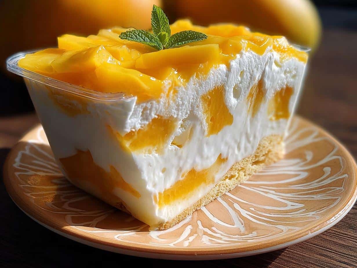 Carlota Mango Cremosa: ¡La Receta Deliciosa! - Carlota Mango Cremosa Refrescante - close-up of ingredients