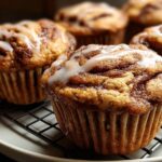 Cinnamon Roll Protein Muffins