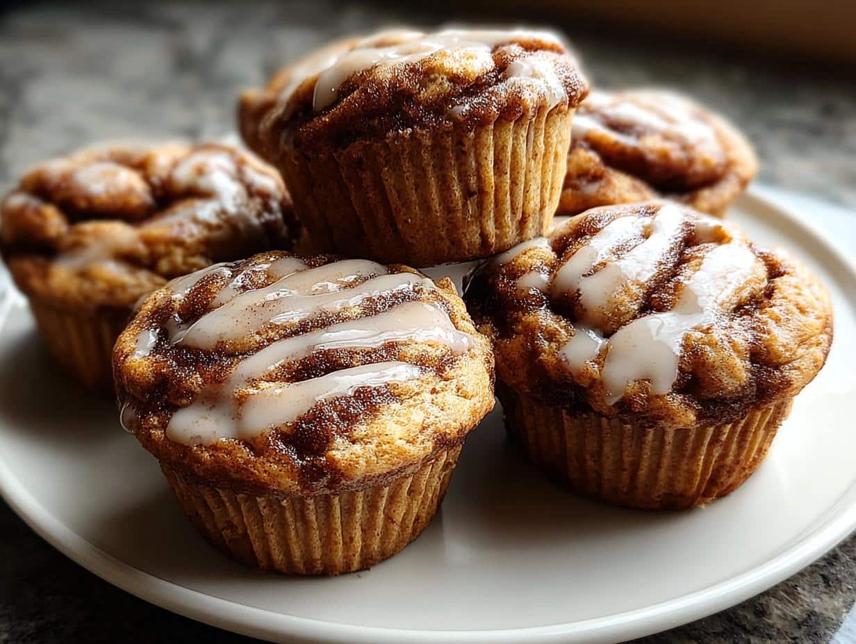 Cinnamon Roll Protein Muffins: ¡Éxito 15 min! - Cinnamon Roll Protein Muffins - additional detail