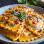 Creamy Pumpkin Ravioli Fall