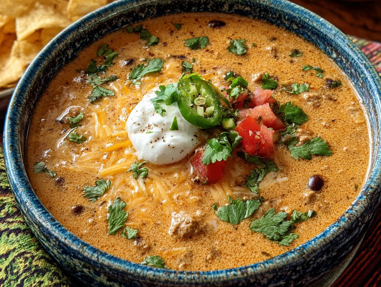 Cómo hacer 1 sopa de taco cremosa reconfortante 109 Cómo hacer 1 sopa de taco cremosa reconfortante - Creamy Taco Soup Comfort - additional detail