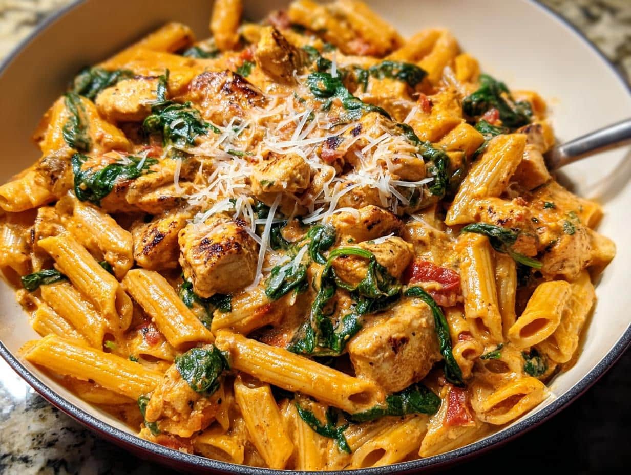 Soy tu Pollo Cremoso con Tomate y Espinacas Soñado 86 Soy tu Pollo Cremoso con Tomate y Espinacas Soñado - Creamy Tomato Spinach Chicken - additional detail