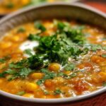 Deliciosa Sopa Mexicana Maiz