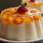 Gelatina Durazno Con Queso