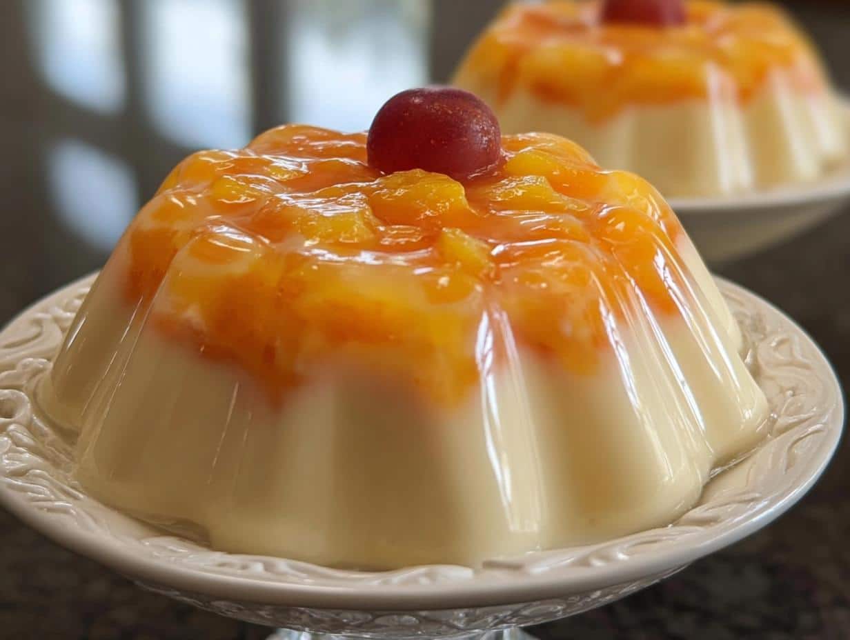 Gelatina Durazno Queso: Sabor Sublime - Gelatina Durazno Con Queso - additional detail