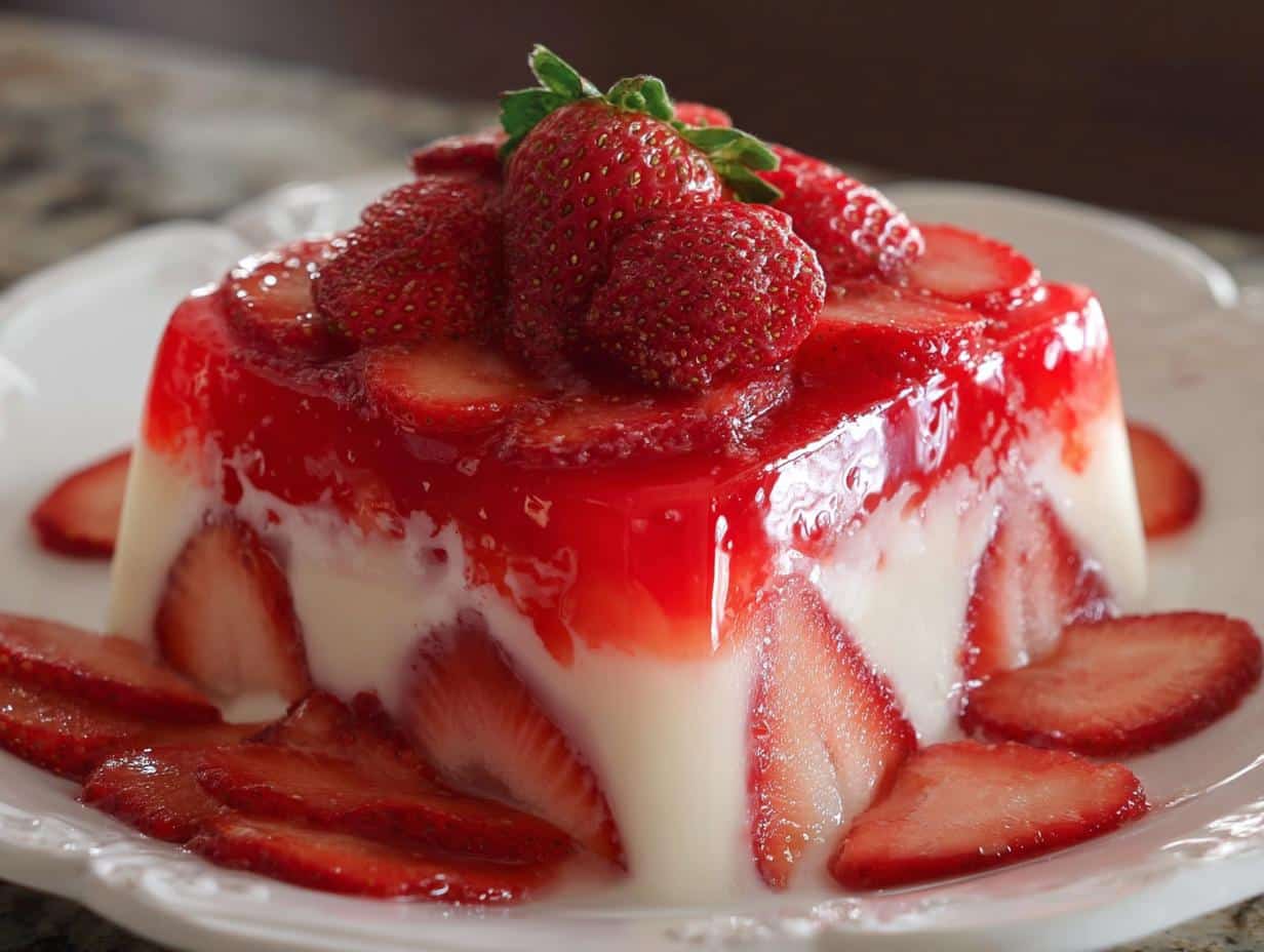 Gelatina Fresa Tres Leches: Sabor Increíble 65 Gelatina Fresa Tres Leches: Sabor Increíble - Gelatina Fresa Tres Leches - additional detail