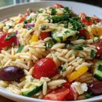 Greek Orzo Pasta Salad