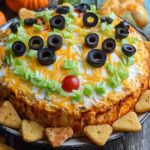 Halloween Taco Dip: Un Delicioso Desastre Espeluznante 113 Halloween Taco Dip Spooktacularly