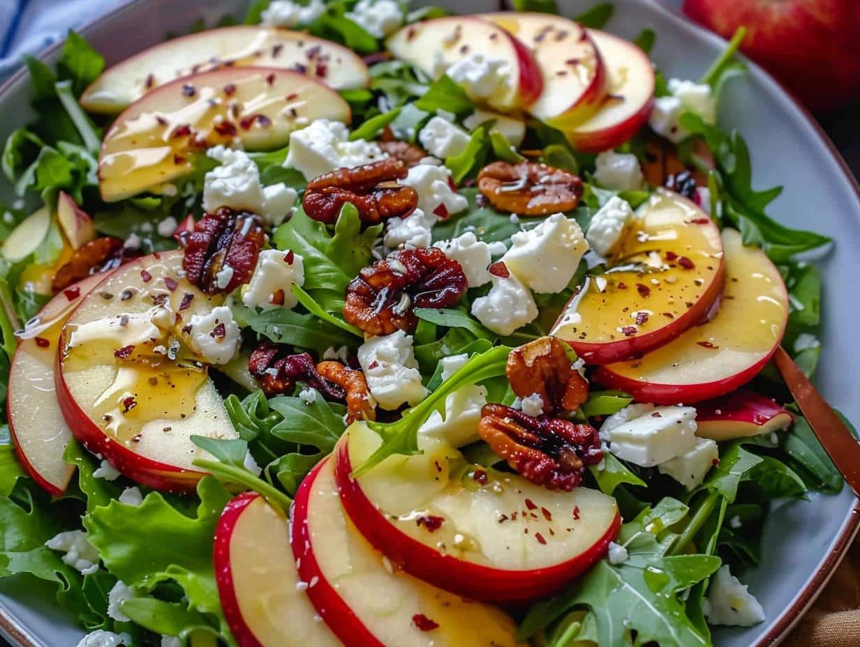 Harvest Honeycrisp Apple Feta: Salada Estelar - Harvest Honeycrisp Apple Feta - additional detail