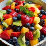Honey Lime Rainbow Fruit