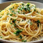 Lemon Butter Garlic Pasta