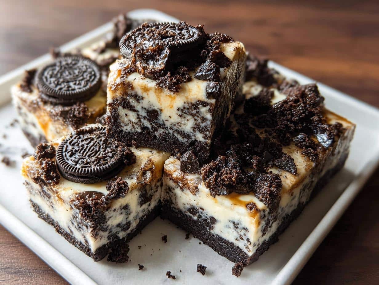 Oreo Fudge Bake: Delicia 1 sin horno. Rápido 69 Oreo Fudge Bake: Delicia 1 sin horno. Rápido - Oreo Fudge Bake Dessert - additional detail
