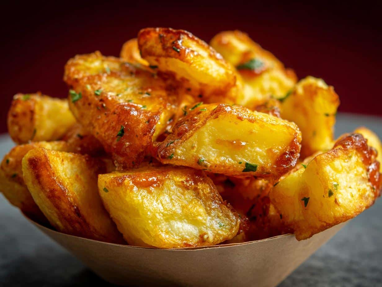 Papas Fritas Crujientes: 2 Trucos Geniales - Papas Fritas Crujientes - main visual representation
